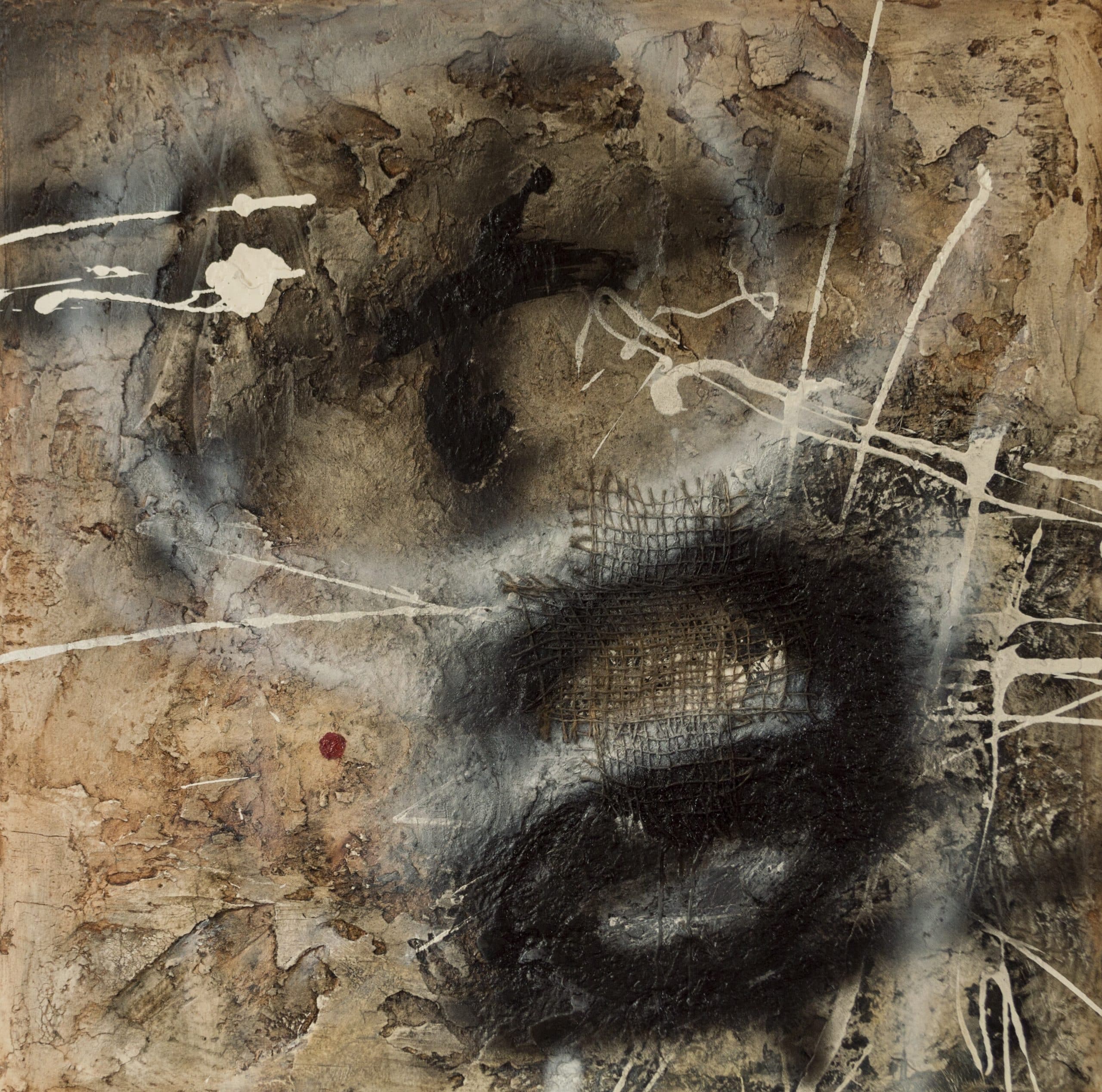 Catalonia-2-2008_Ian-Wilkinson_Mixed-Media-on-Canvas_61x61cm_£2000