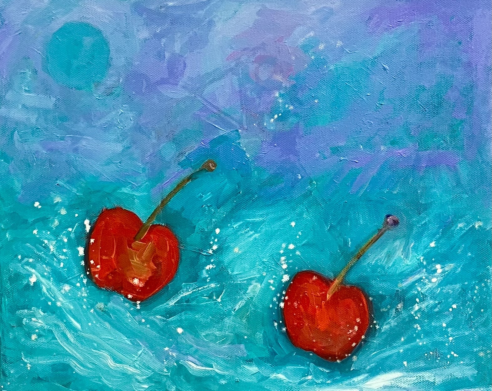Cherries, Cruising_JD Edwards_25 x 30cm