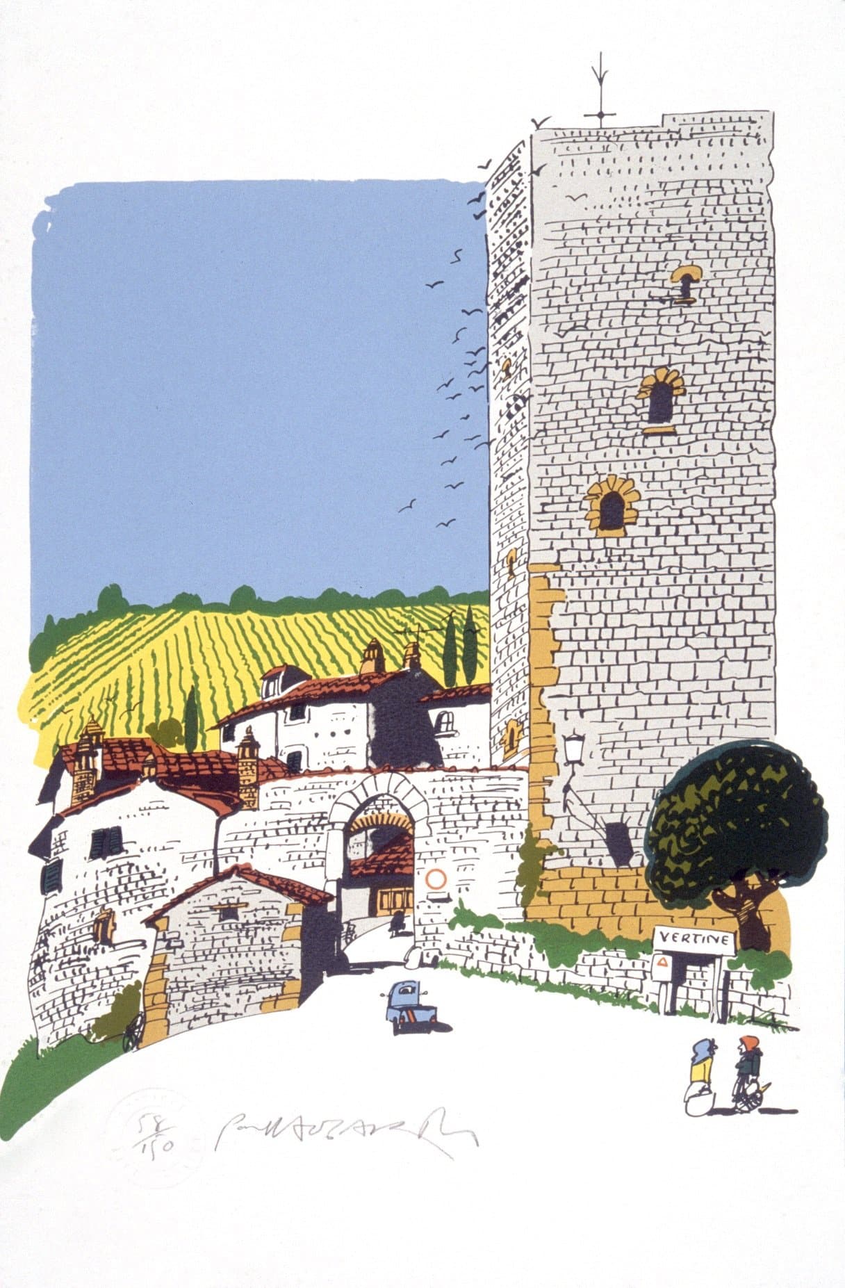 Chianti Village Paul Hogarth