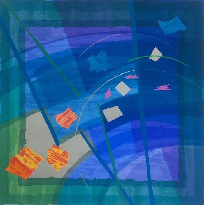 Edged Coloursquare Seven by Anita Ford