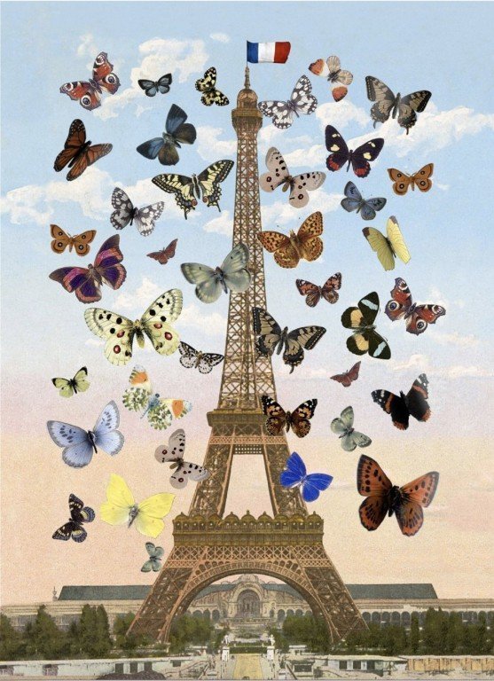 Eiffel Tower 3D Lenticular - Medium