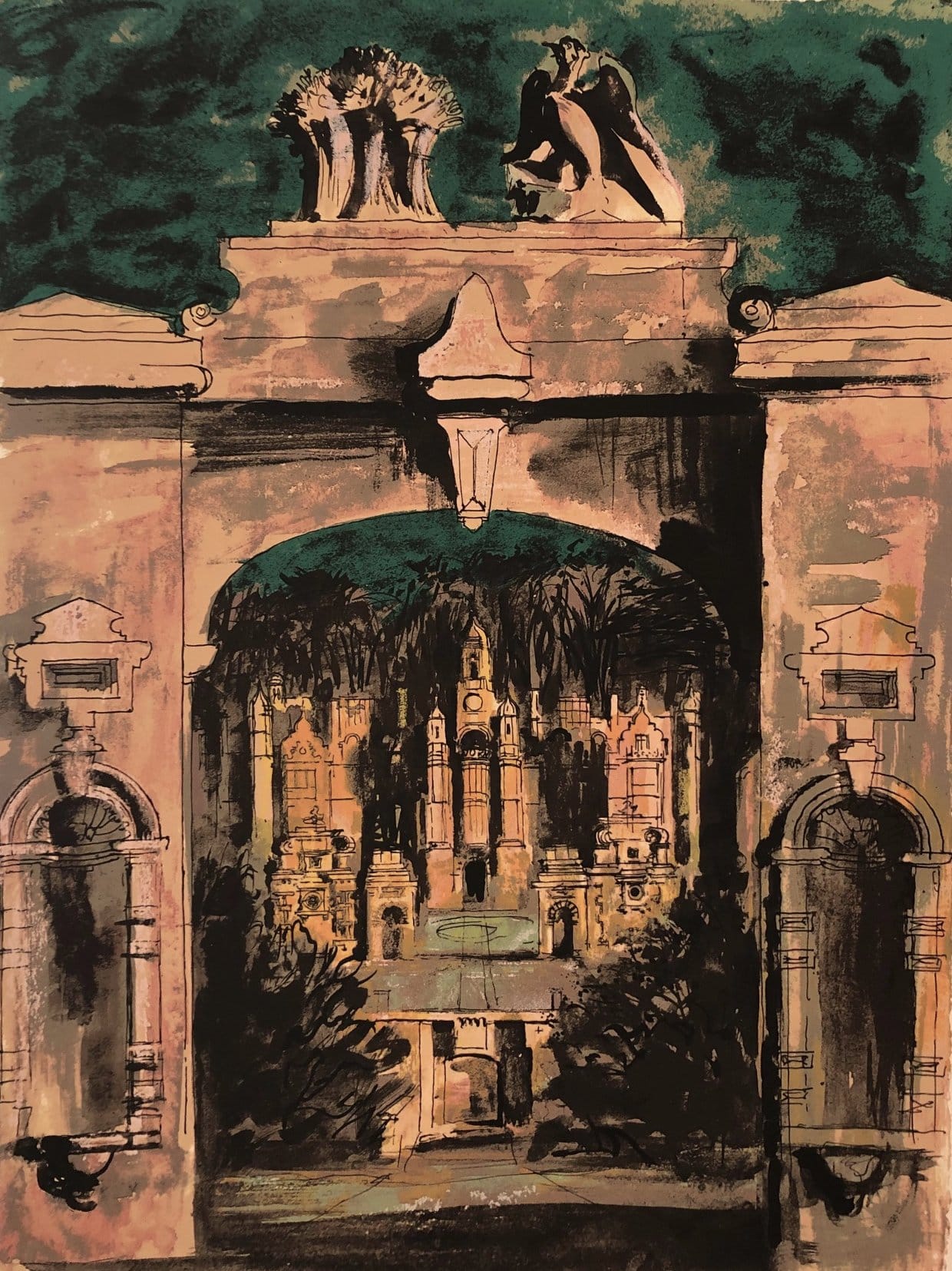 Harlaxton Through the Gate 66:95_John Piper