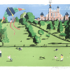 Kite Flying, Greenwich Park_Paul Hogarth
