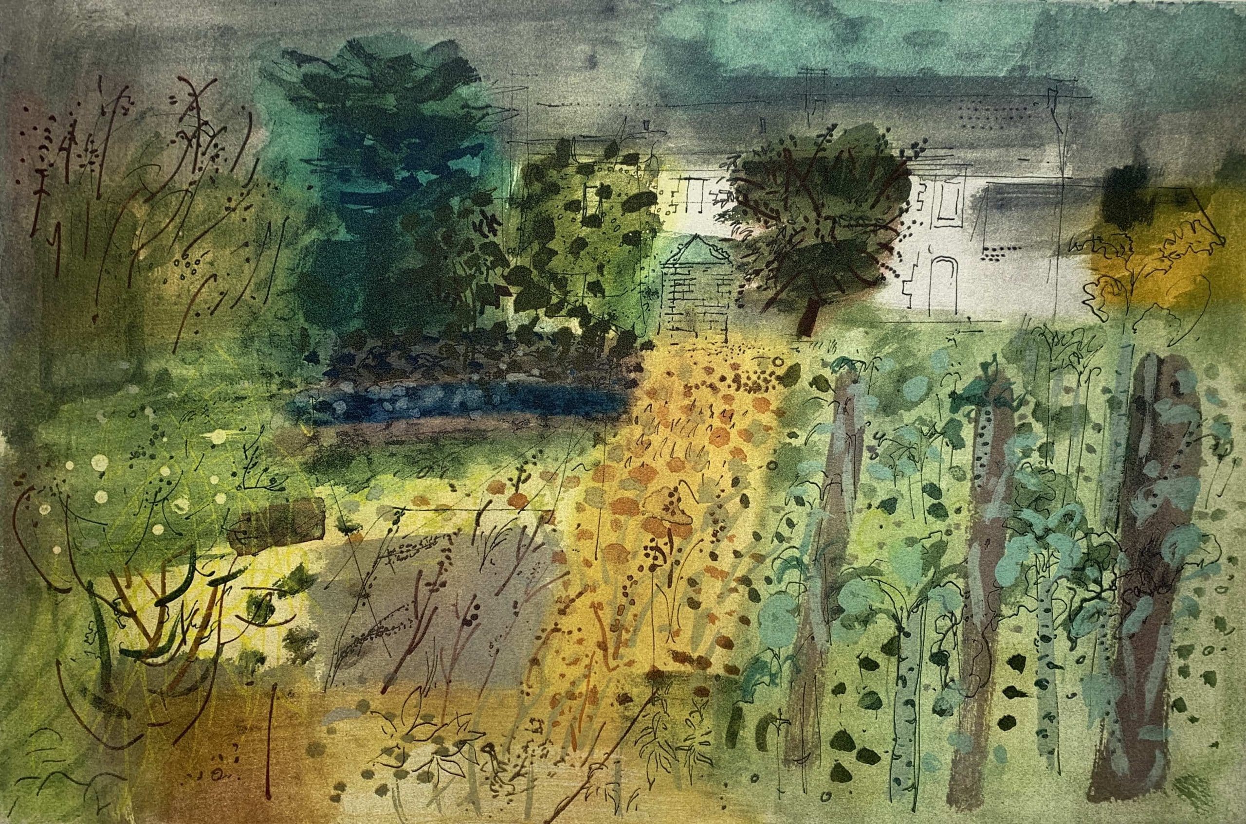 Locmariaquer Brittany (426) Etching_Aquatint_1990_410 x 615mm-Kelpra_Marlborough_John Piper