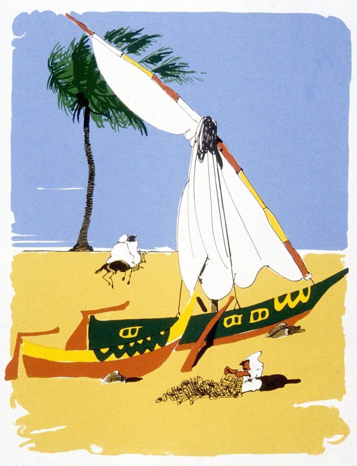 Nile Boats Paul Hogarth