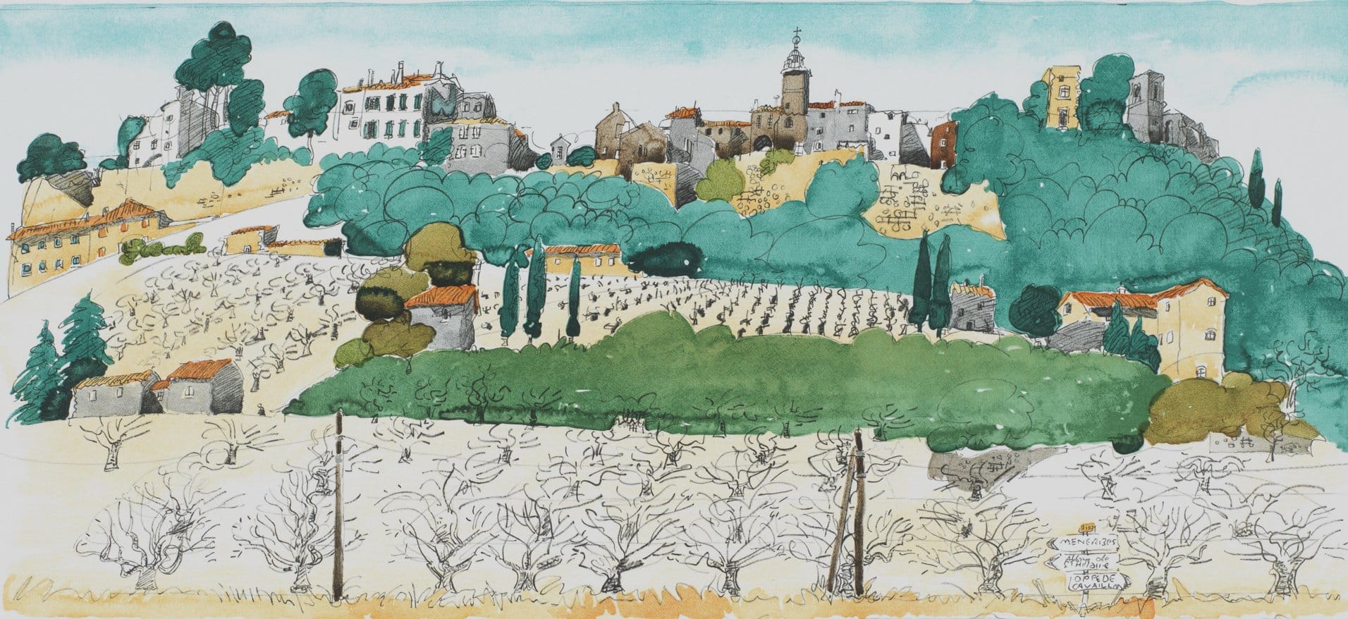 Paul Hogarth_Menerbes