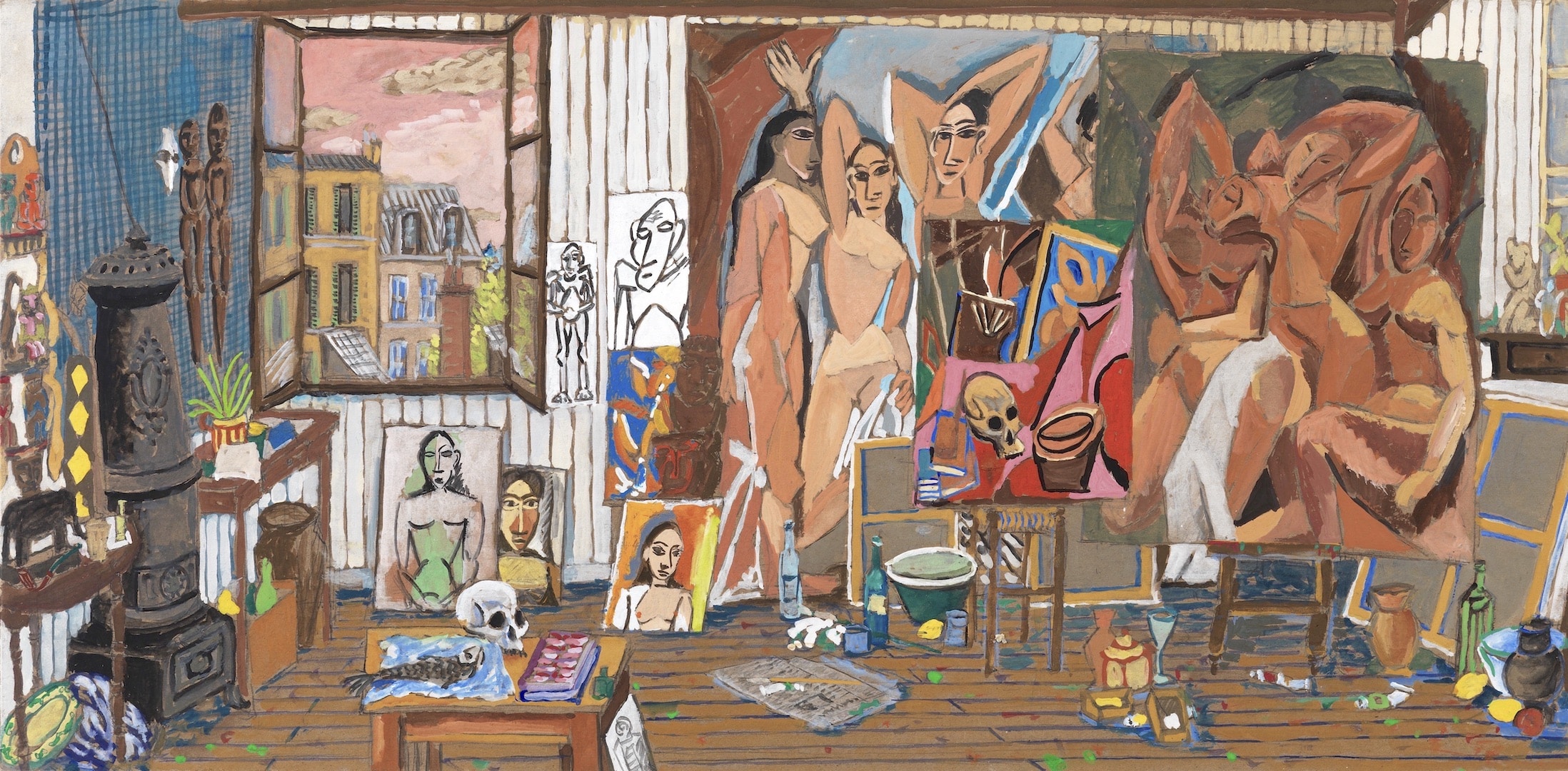 Picasso's Studio Bateau Lavoir_Damian Elwes