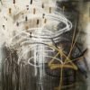 Sky-Messages-2018_Ian-Wilkinson_Mixed-Media-on-Canvas_100x100cm_£3000