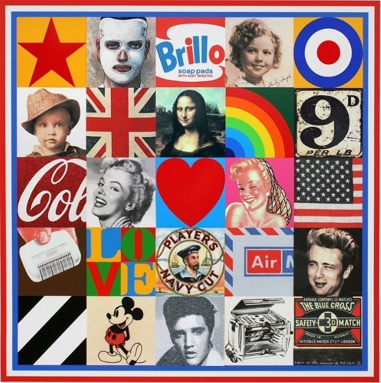Some of the Sources of Pop Art 7 by Sir Peter Blake