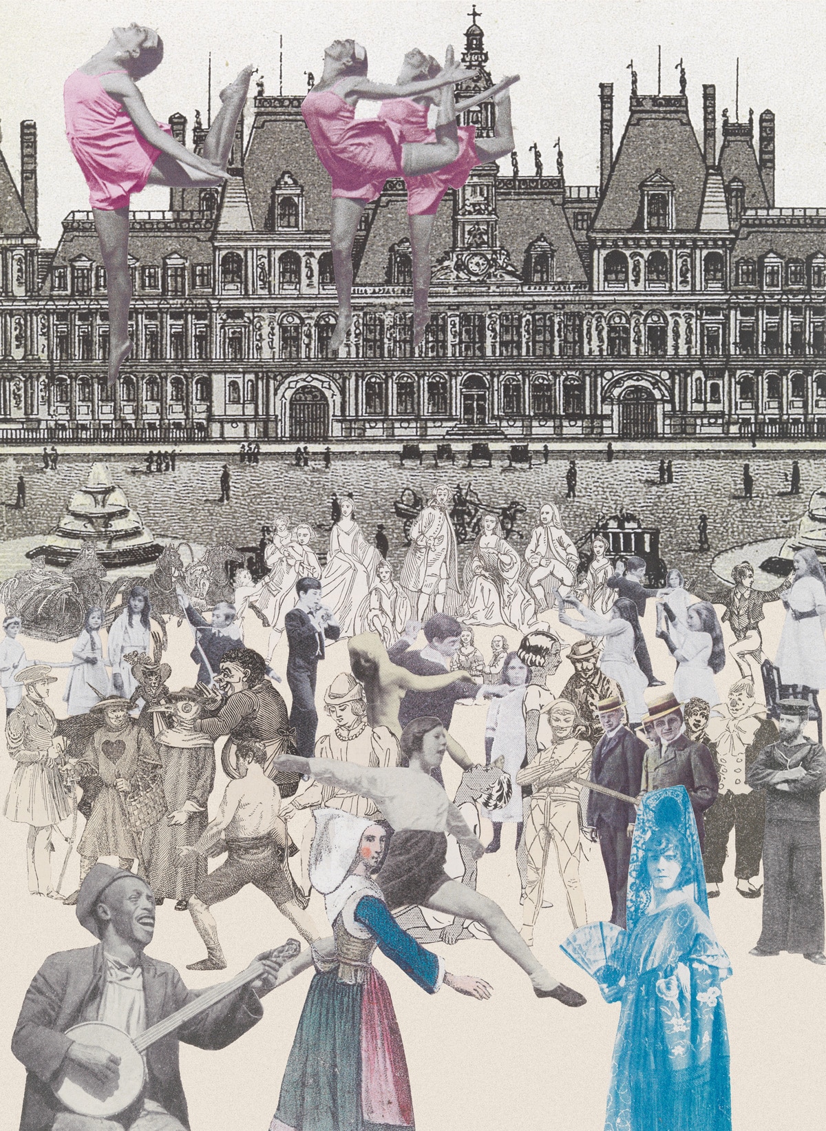 Worldtour Paris Dancing Peter Blake