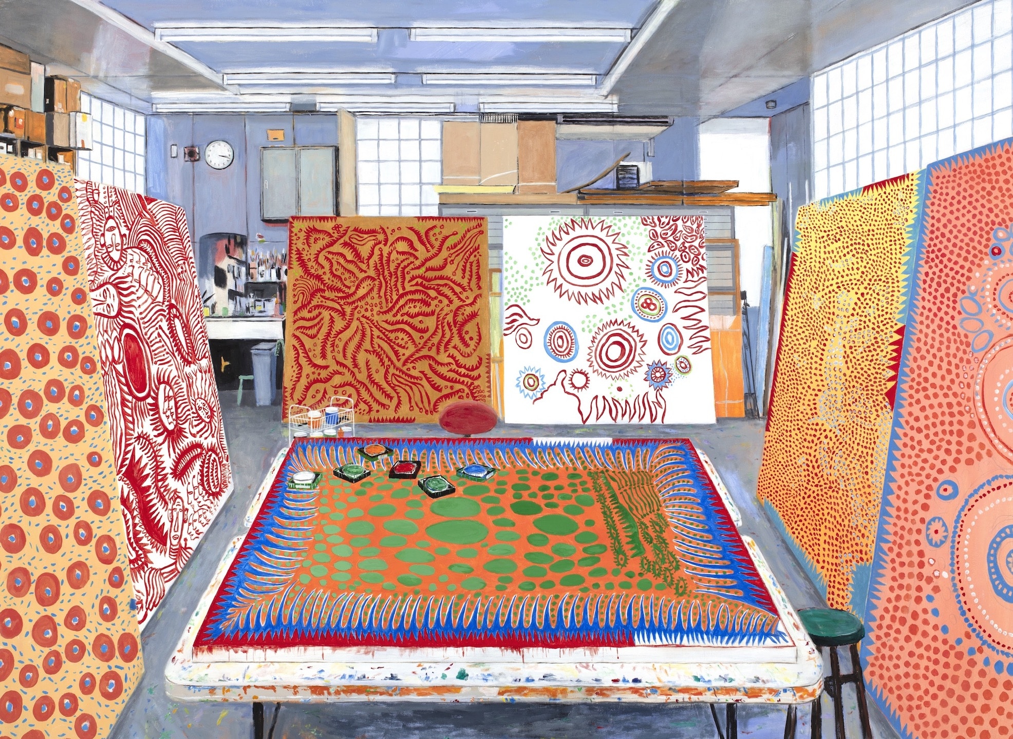 Yayoi Kusama_Damian Elwes